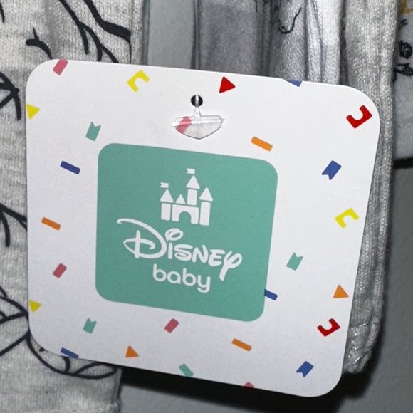NWT Disney Bambi Dumbo Thumper Baby Boys 3 Piece Bodysuits Long Sleeve - Picture 4 of 5